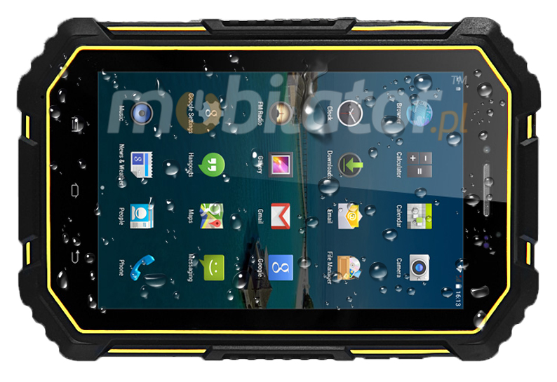 Proof rugged tablet for industry Android 6.0 MobiPad 760RA NFC 4G  IP68 mobilator umpc intel atom